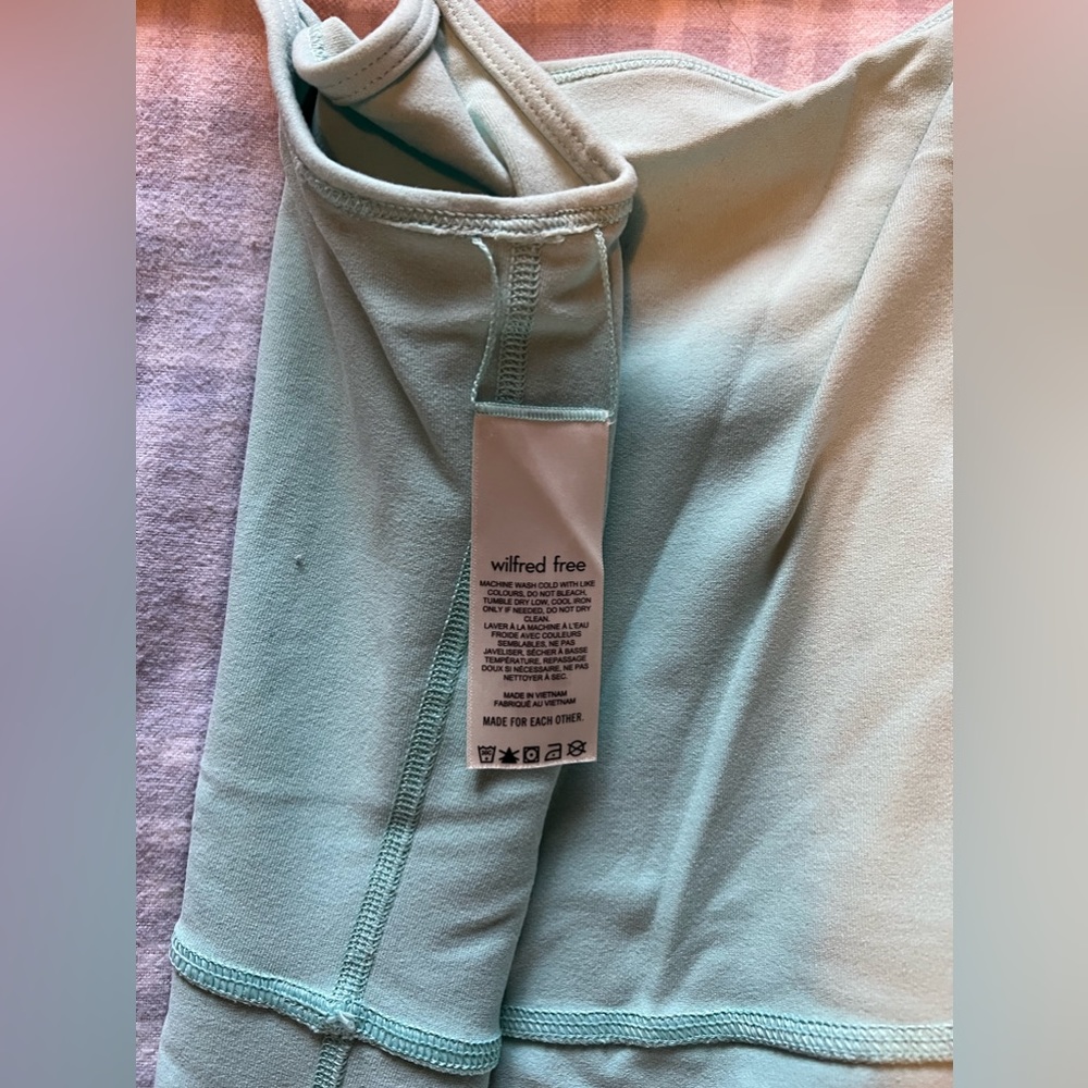 ADRIATIC BLUE WILFRED FREE DIVINITY JUMPSUIT ARITZIA - Picture 11 of 13